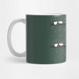 Pandas on branches Mug